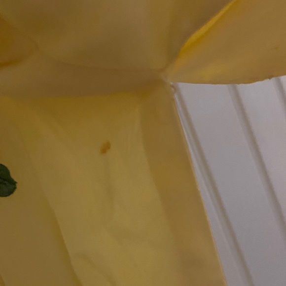 Vintage Silk Yellow Floral Embroidered Japanese Kimono - Picture 6 of 7